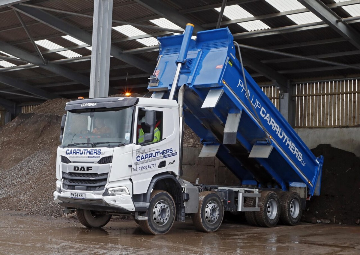 Carruthers Welcome New DAF XDCs with HARSH Front End Gears