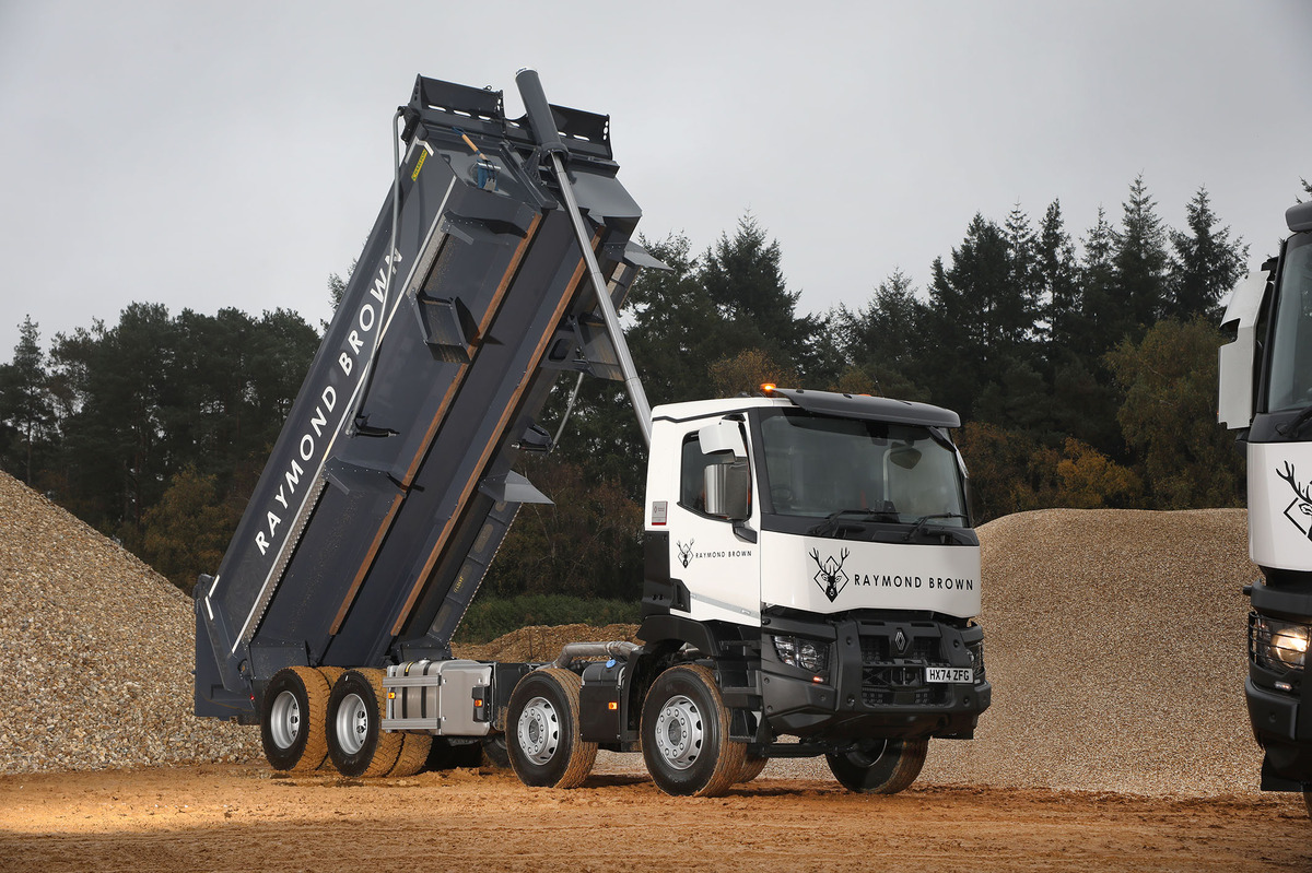 Raymond Brown Quarry Products Returns to Renault Trucks